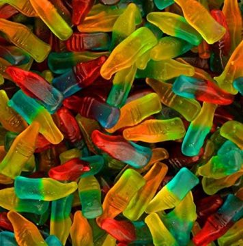 Multi Colour Bottle Sweets