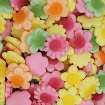 Multicolour Gummy Flower Sweets