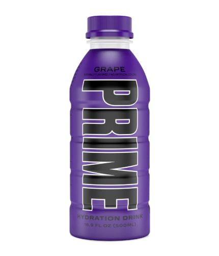 GRAPE PRIME DRINK HYDRATION BY LOGAN PAUL X KSI GRAPE 500ML