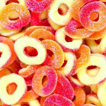 Peach Rings Sweets