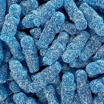 Sour Blue Jelly Baby Sweets