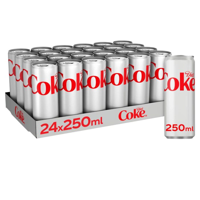 Diet Coke 24 X 250ml Wakeywines Co Uk   Diet Coke 24 X 250ml  700x700 