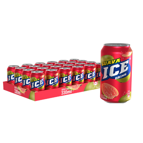 Ice Guava Drink Cans 24 x 330ml